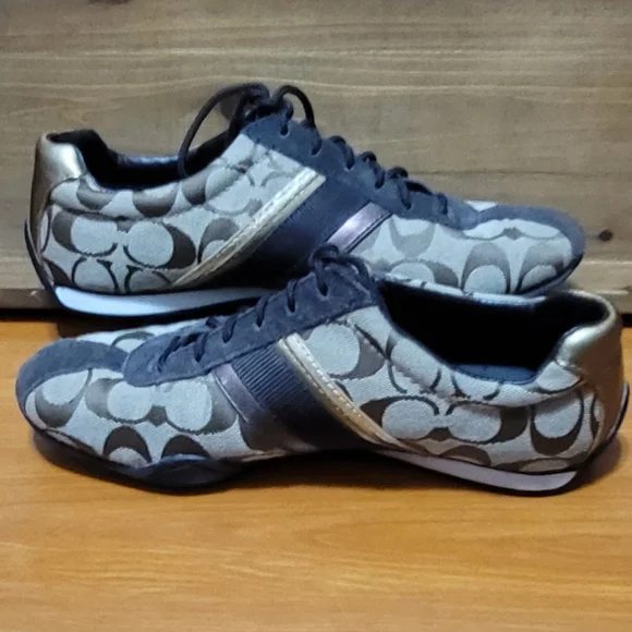 Coach Shoes Coach Jayme Brown Signature Canvas Sneakers Poshmark